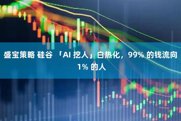 盛宝策略 硅谷 「AI 挖人」白热化，99% 的钱流向 1% 的人