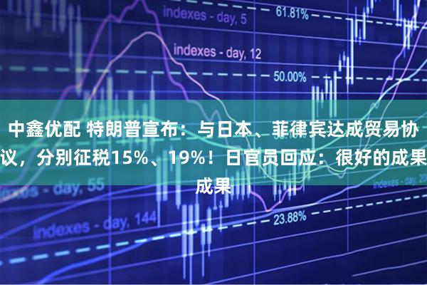中鑫优配 特朗普宣布：与日本、菲律宾达成贸易协议，分别征税15%、19%！日官员回应：很好的成果