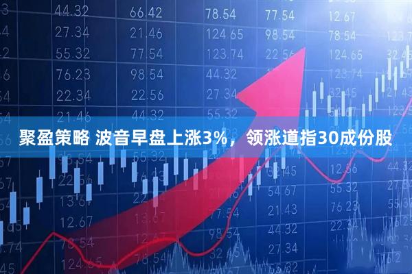 聚盈策略 波音早盘上涨3%，领涨道指30成份股