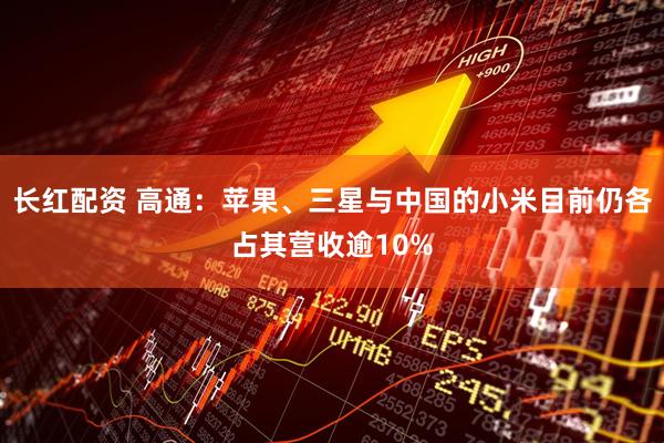 长红配资 高通：苹果、三星与中国的小米目前仍各占其营收逾10%